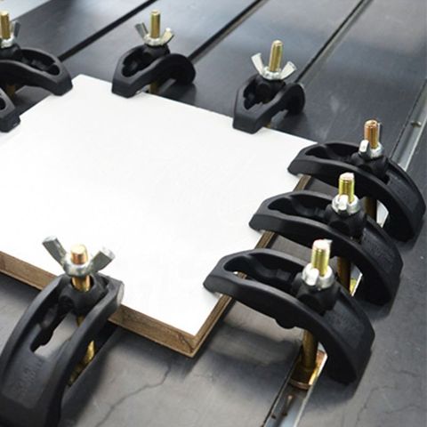 5pcs 85mm Bow Plate Sets CNC Engraving Machine Parts Pressure Plate Clamp Fixture For T-slot Working Table ► Photo 1/6