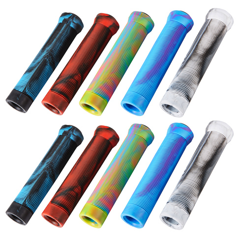 Hot selling  stunt scooter Grips BMX Grips soft  bike Grips Handlebar Grips Anti-Slip Bicycle Grips ► Photo 1/6