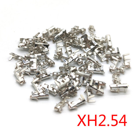 500pcs XH 2.54MM Female Connector Reed Cold Head Metal Terminal 2.54mm ► Photo 1/4