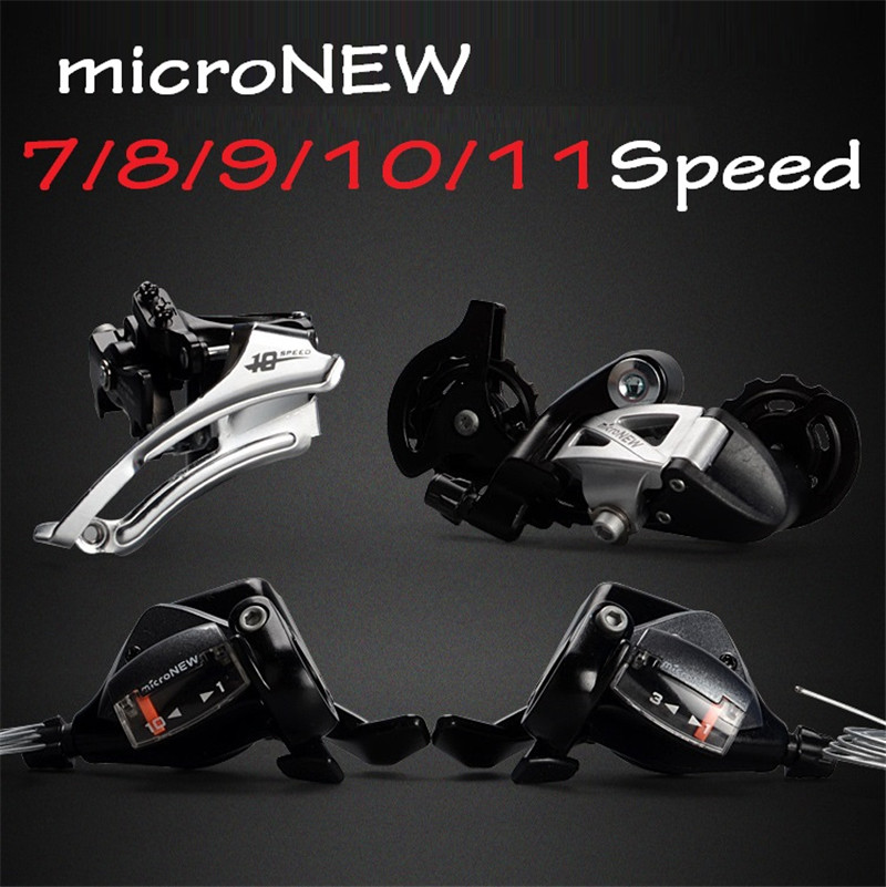 Micronew Road Bike Shifter Trip 8/9 Speed Derailleur Dual Brake Lever