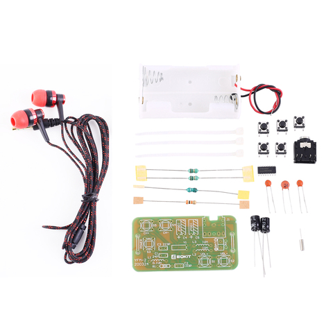DIY Kit FM Stereo Radio Module with Headset Adjustable 76-108MHz Wireless Receiver DC 3V ► Photo 1/6