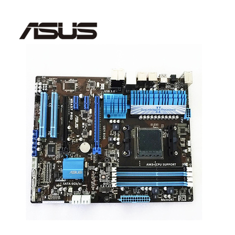 For ASUS M5A97 PRO Motherboard Socket AM3+ DDR3 32GB For AMD 970   FX Original Desktop Mainboard M5A97  SATA III Used Mainboard ► Photo 1/1