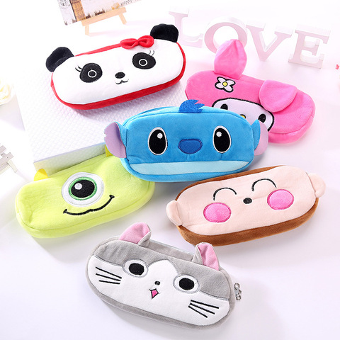 Pencil Case Lovely Cartoon Bear Pen Bags For Kid Gift Stationery School  Supplies