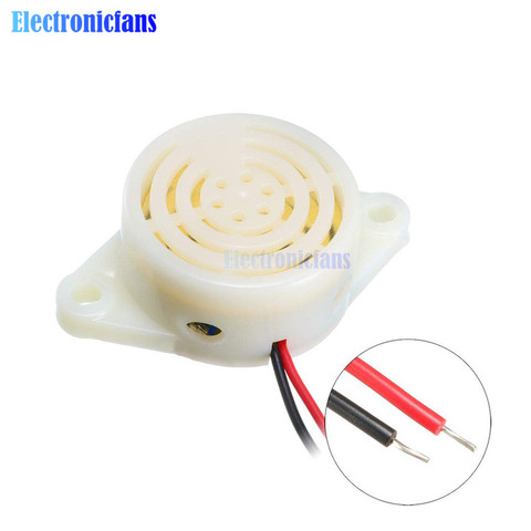 95DB Alarm High-decibel 3-24V 12V Electronic Buzzer Beep Alarm Intermittent Continuous Beep for Arduino SFM-27 ► Photo 1/6