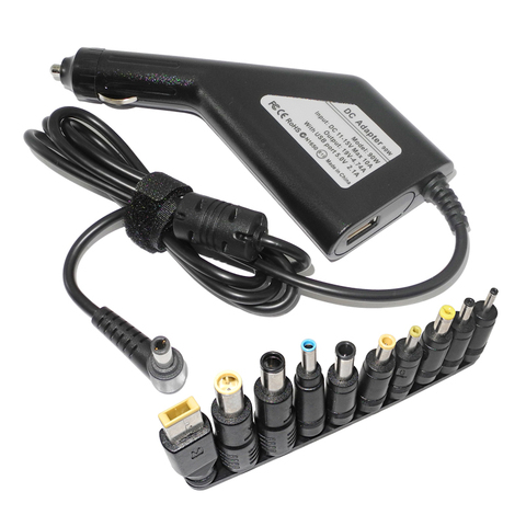19V 4.74A 20V 4.5A 19.5V 4.62A 90W Laptop Universal Car Charger Dc Power Adapter for Asus Lenovo Acer Samsung Notebooks ► Photo 1/6