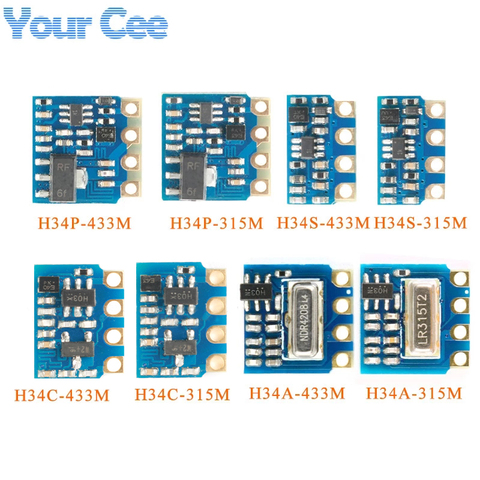 433Mhz 315mhz RF Transmitter Module Transmission Module Wireless Remote Control Long Distance Transmission H34P H34S H34C H34A ► Photo 1/6