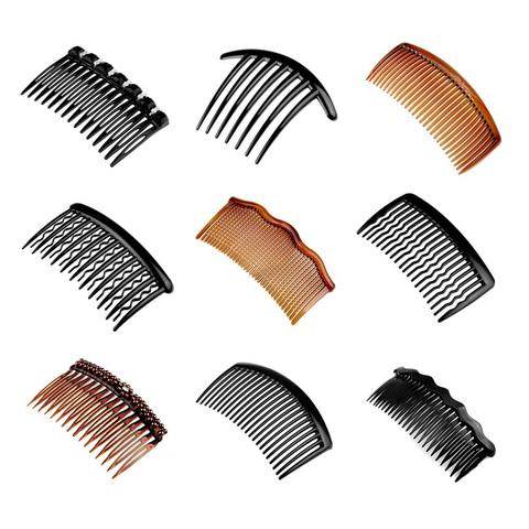 Wholesale Women Hair Combs Handmade Rhinestone Headwear Girls Hair Accessories Top Clip Fixed DIY Hairstyle Design Fixed ► Photo 1/6