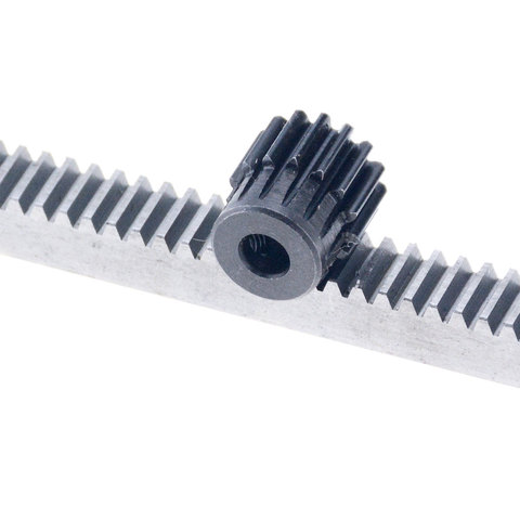 1pc 1Mod 1 Modulus Gear the rack Gear pinion 1Mod 15T 18T Motor Pinion Gears Bore 6/8/10mm 45 steel cnc gear ► Photo 1/6