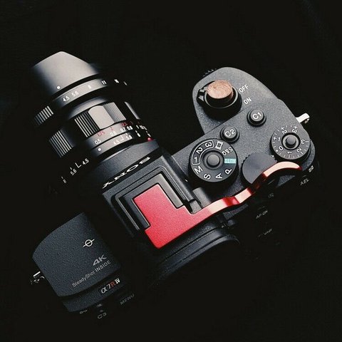 Thumb Rest Finger Thumb Grip Hot Shoe Cover for SONY A7R4 A9M2 Alpha 9 II Alpha 7RIV ► Photo 1/6