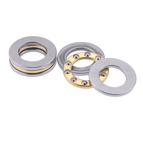 Free shipping 10pcs/lot  F8-14M Axial Ball Thrust Bearing 8mm x 14mm x 4mm Mini 3-in-1 Plane Axial Ball Bearing Thrust Bearing ► Photo 1/6