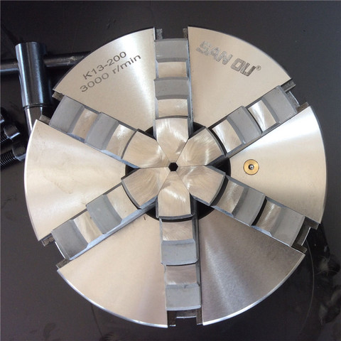 Jaw Lathe Chuck Lathe Chuck 6Jaw 125mm Self-Centering Six Jaw 5'' Chuck M8 for CNC Milling Lathe Machine K13-125 ► Photo 1/5