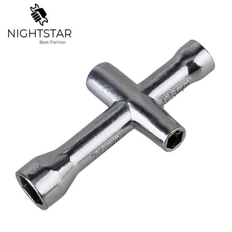 Cross Wrench Sleeve for Spanner M4 RC HSP 80132 For Model Car Wheel Tool M2 M2.5 M3 M4 ► Photo 1/3