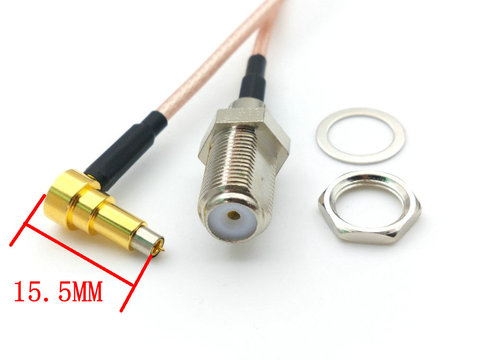 10pcs MS-156 MS156 Pyhteyl Plug Male To F Female Jack Test Probe RG316 Cable 20cm Leads ► Photo 1/6