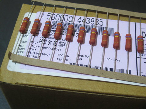 30pcs/lot Original VISHAY-BC PR03 3W series 5% DIP resistance copper foot metal film DIP resistance Free shipping ► Photo 1/1