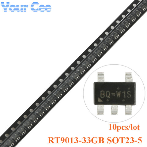 10pcs/lot Original RT9013-33GB Regulator RT9013-33 SOT23-5 RT9013 Voltage Regulation 3.3V 500mA Output ► Photo 1/4