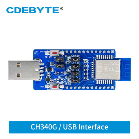 E18-TBL-01 CH340G USB To TTL Serial Port 4dBm Test Board UART ZigBee Module ► Photo 1/5