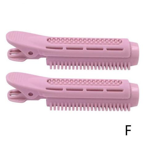 2Pcs Hair Curler Clips Clamps Roots Perm Rods Styling Rollers Fluffy DIY Hair Tools Hair Root Volume Clip Hair Clips For Women ► Photo 1/6