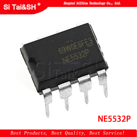 10PCS NE5532P DIP8 NE5532 DIP 5532P DIP-8 new and original IC ► Photo 1/1