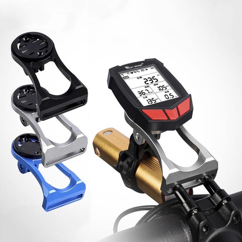 Bicycle Computer Camera Holder Bike Handlebar Extension Mount MTB Road Bike Bracket For Garmin Bryton CATEYE GoPro ► Photo 1/6