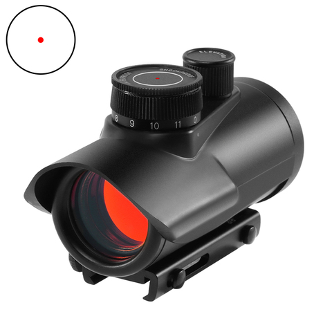 1x30 Hunting Holographic Red Dot Sight with 11 Brightness Adjustment fit 11mm & 20mm Rail Mount for Airsoft ► Photo 1/6