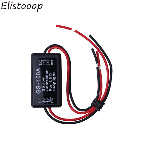 Car LED Brake Stop Light Lamp Flash Strobe Controller GS-100A Flasher Module for Car Vehicles  Signal Light 12-24V ► Photo 1/5