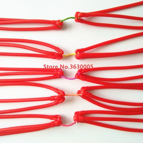 5/10 Pcs Slingshot Band Group Elastic Rubber Bands Latex Powerful Catapult Replacement Hunting Shooting Outdoor Sports Fishing ► Photo 1/6