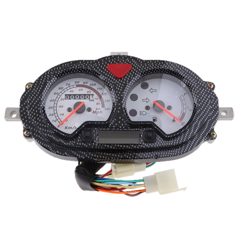 Universal MPH Speedometer Gas Gauge Dash Mount Assembly for CPI POPCORN, HUSSAR; KEEWAY FOCUS, F-ACT,Yamati RX8 Scooters ► Photo 1/6