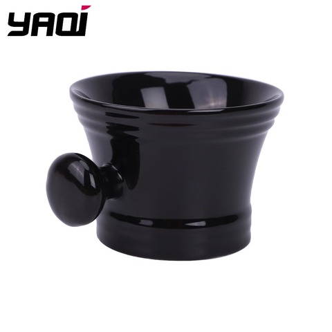 Yaqi Black Color ABS Plastic Shaving Bowl For Men Shaving Brush ► Photo 1/5