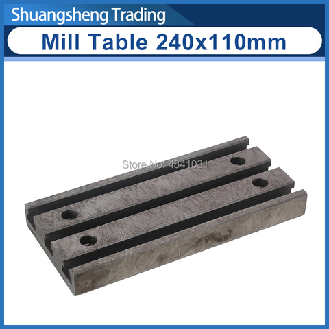 Mill Table 240x110mm SIEG  S/N:10199 C6&SC6/M6&SM6 Machine tool spare parts ► Photo 1/5