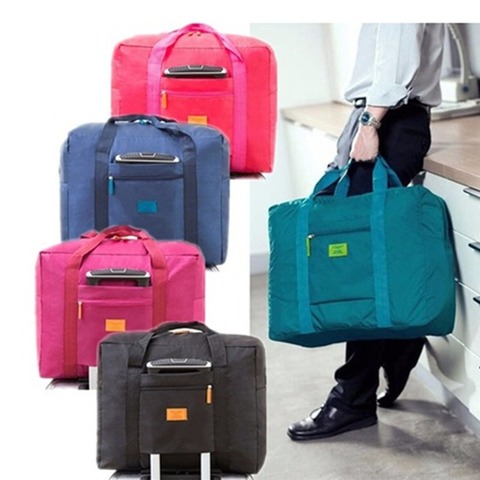 Portable Travel Bags Folding Unisex Large Capacity Bag Women Capacity Hand Luggage Business Trip Traveling Bags WaterProof ► Photo 1/6