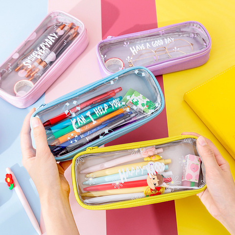 Clear Pencil Case For Girls Large Pencil Case For Women Pencil Cases Girls  Pencil Case Boy Gift