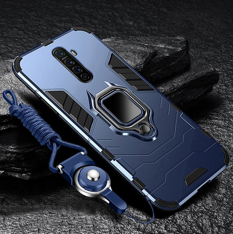 For OPPO Reno 2Z 2 2F Case Hard PC With Stand Ring Armor shockproof protective Back Cover Case for OPPO Reno 10X Zoom ACE ► Photo 1/6
