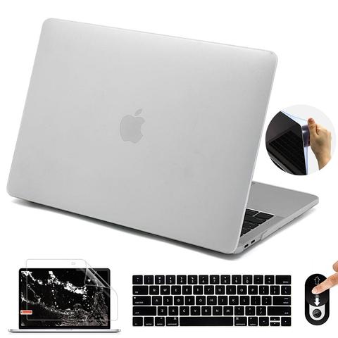 Ultra-thin Soft Case Cover for MacBook Air Pro 13 16 inch 2022 M1 A2338 A2289 A2337 A2179 A1932 Touch Bar Case Air 13.3 A1466 ► Photo 1/6
