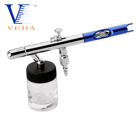 VEDA Multi-Purpose Precision Dual-Action Siphon Feed Airbrush 0.35 mm Tip 3/4 oz Bottle 1/6 oz Color Cup Cutaway Handle Airbrush ► Photo 1/6