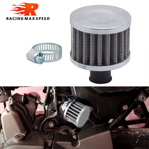 Universal Car Air Filter for Motorcycle Cold Air Intake High Flow Crankcase Vent Cover Mini Breather Filters 9mm 12mm 18mm ► Photo 1/6