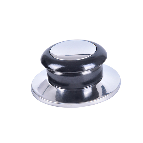 Heat-Resistant Pot Pan Lids Knob Lifting Handle Black And Silver Home Kitchen Cookware Replacement Parts ► Photo 1/6