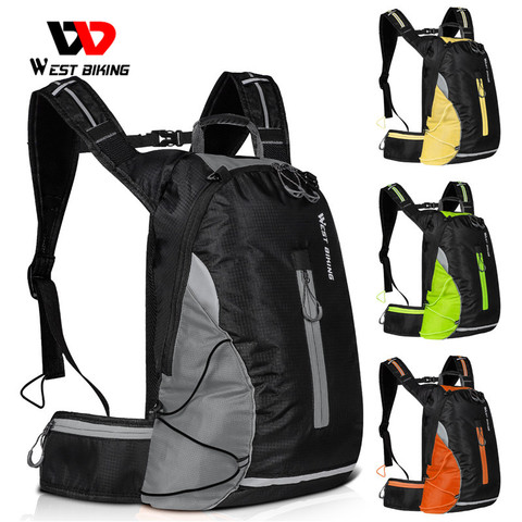 WEST BIKING Ultralight Bicycle Bags Outdoor Sports Backpack Breathable Men Women Bike water Bag Cycling Backpack10/15L ► Photo 1/6