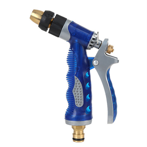 New 2022 High Quality Adjustable Brass Nozzles High Pressure Garden Water Gun For watering hose spray gun Car Wash Cleaning ► Photo 1/4