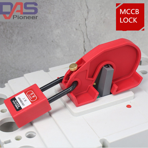Safety Lockout ABS Big Large Molded Case Circuit Breaker MCB MCCB Lock ► Photo 1/6
