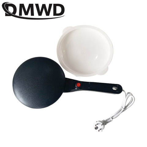 DMWD Electric Crepe Maker Breakfast Pizza Machine Pancake Baking Pan Cake Non-stick Griddle Chinese Spring Roll Cooking Tools EU ► Photo 1/3