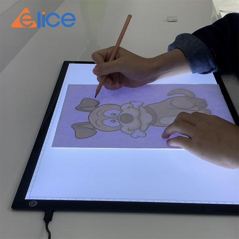 Elice A3 LED Drawing Tablet Digital Graphics Pad USB LED Light Box Copy Board Electronic Art Graphic Painting Table ► Photo 1/6