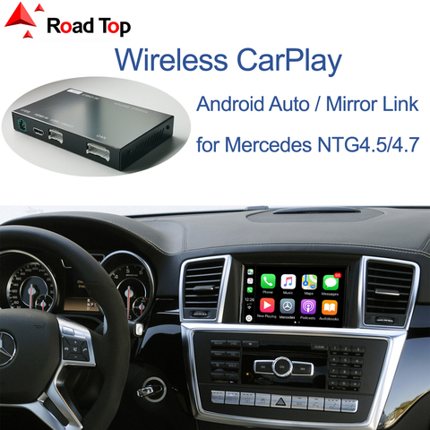 Wireless CarPlay for Mercedes Benz ML GL W166 X166 2012-2015, with Android Auto Mirror Link AirPlay Car Play Functions ► Photo 1/6