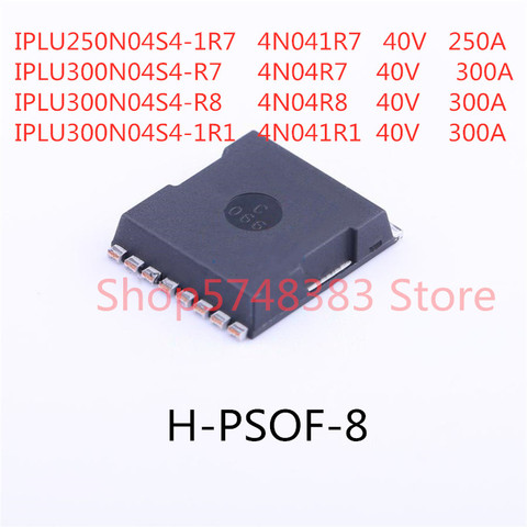 10PCS/LOT IPLU250N04S4-1R7 4N041R7 IPLU300N04S4-R7 4N04R7 IPLU300N04S4-R8 4N04R8 IPLU300N04S4-1R1 4N041R1 H-PSOF-8 ► Photo 1/1