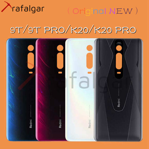 Original NEW For Xiaomi Mi 9T Back Battery Cover Redmi K20 Pro Rear Housing Door Glass Case For Xiaomi mi 9T Pro Battery Cover ► Photo 1/5