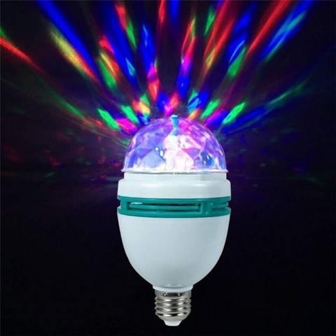 field Montgomery Artifact Colorful Auto Rotating Stage Disco Light E27 3W RGB Ampoule Lamp Bulb Party  Light Decoation For Home Lighting LED T0W8 - Price history & Review |  AliExpress Seller - Shenzhen Intelligence LED