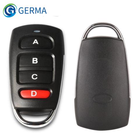 GERMA  Universal Wireless 4 CH Buttons 433MHz RF Transmitter Remote Control For Gate Garage Door Opener Key Fob DIY ► Photo 1/6