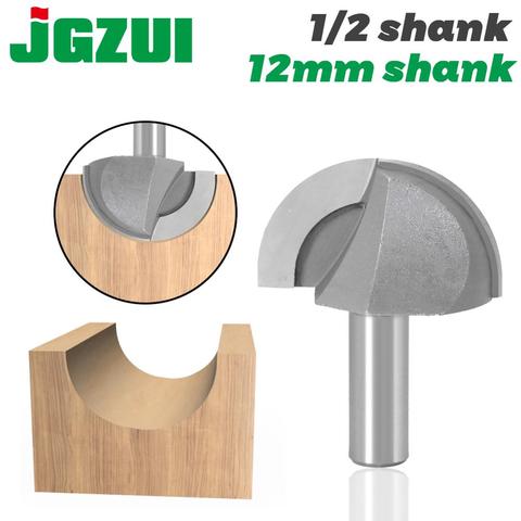 1PC 12mm Shank Core Box Router Bit - 1/4 Radius Round bottom knife For Woodworking Cutting Tool ► Photo 1/6