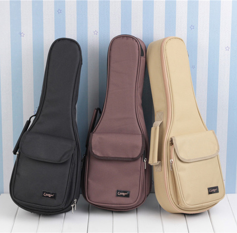 Thicken Soprano Concert Tenor Ukulele Bag Case Backpack Handbag 15MM 21 23 26 Inch Ukelele Mini Guitar Accessories Parts Gig ► Photo 1/6