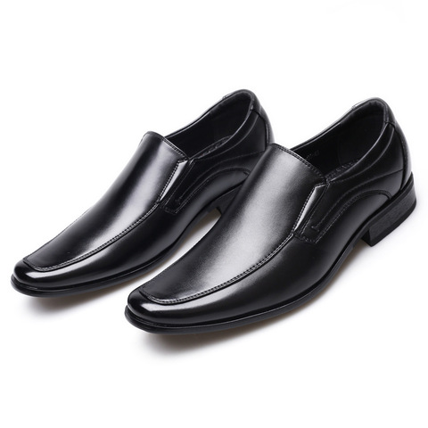 Classic Business Men's Dress Shoes Fashion Elegant Formal Wedding Shoes Men Slip On Office Oxford Shoes For Men 559 ► Photo 1/5