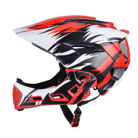 New Mountain Bicycle Helmet child Full Covered MTB Down Hill Full Face Helmet Inte-Molded TRAIL BMX Cycling Helmet Ultralight ► Photo 1/6